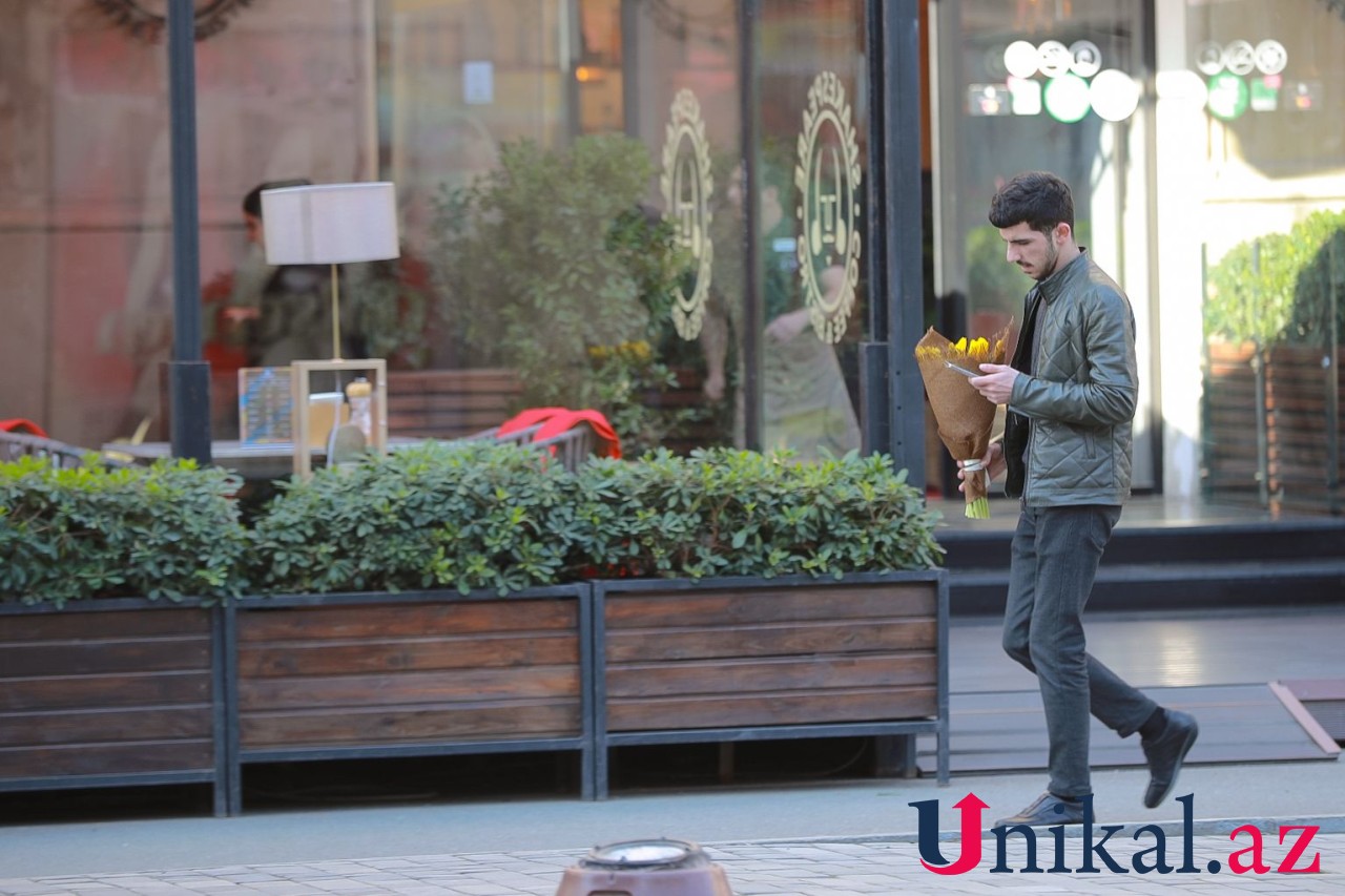 Paytaxtın 8 Mart ab-havası - FOTOLAR